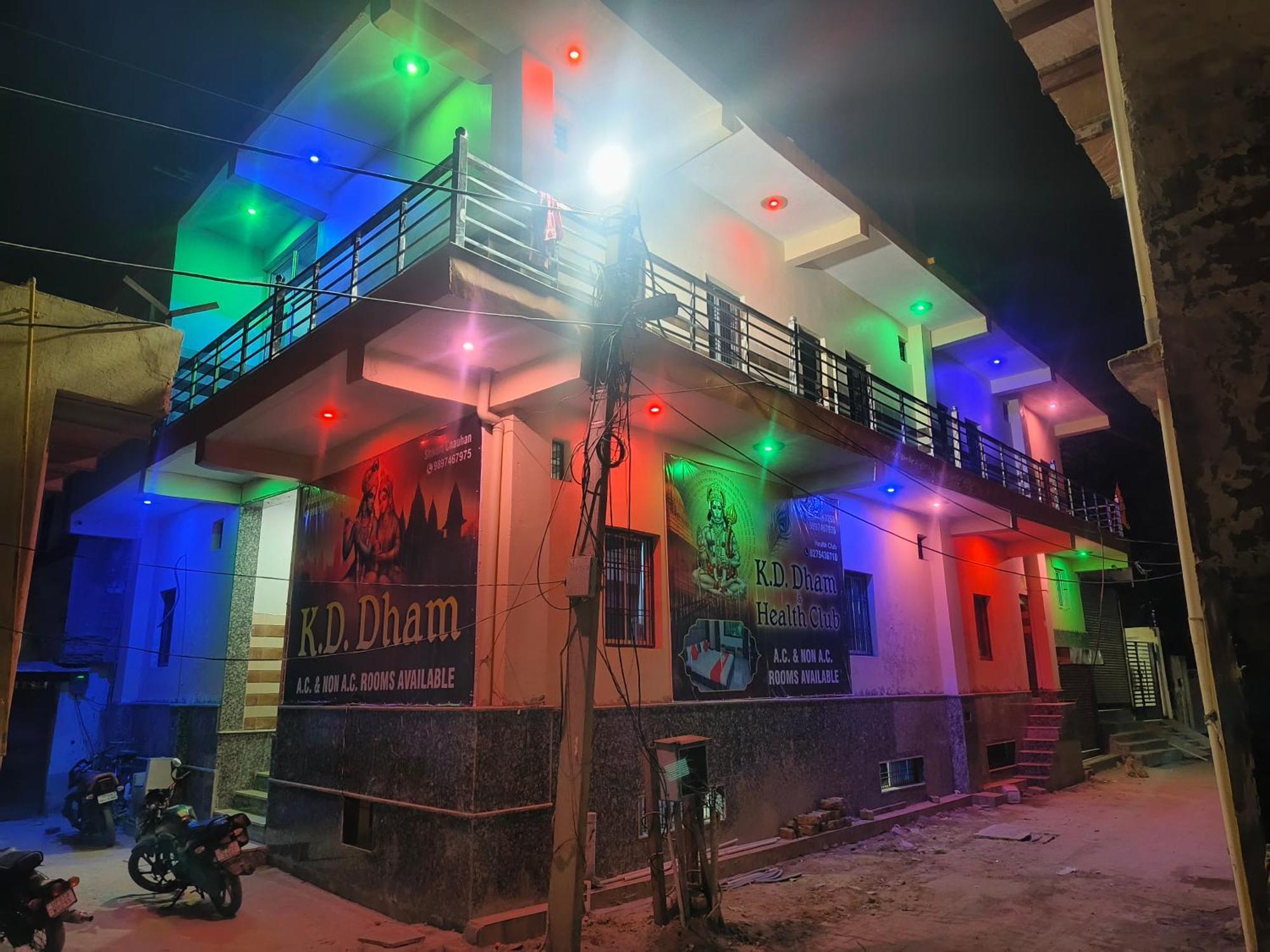 Hotel K.D.Dham Near Prem Mandir1 Vrindāvan Exteriér fotografie